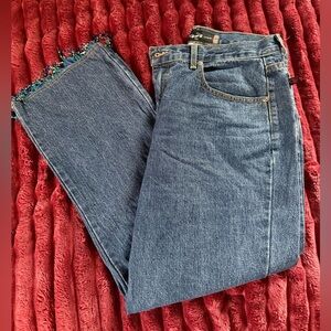 GAS vintage, beaded capri jeans Size 10